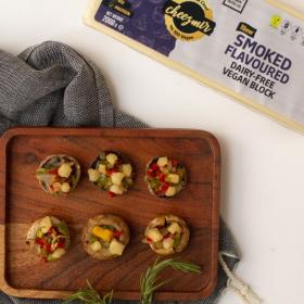 VEGAN STUFFED MUSHROOM